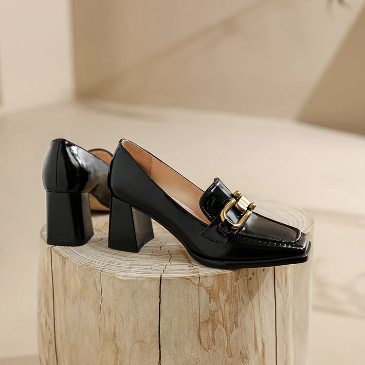 Heeled Loafers