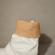 Pointed Toe Cowhide Mid-Calf Boots with Metallic Cut-Out Design Y2758 Boots Y2758