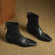 Women's Pointed-Toe Ankle Boots with Hidden Heel Y2736 Boots Y2736