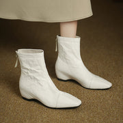 Women's Pointed-Toe Ankle Boots with Hidden Heel Y2736 Boots Y2736