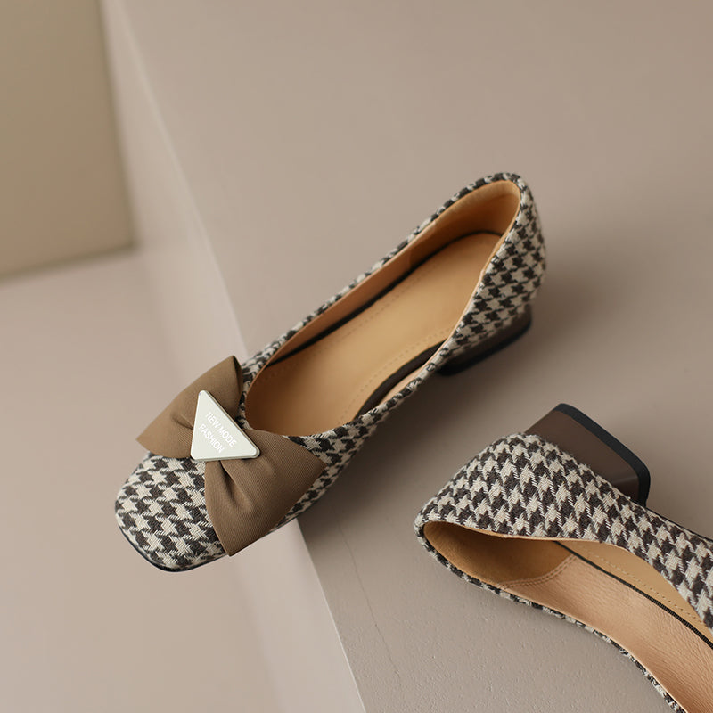 Ladies Bow Tie Flats